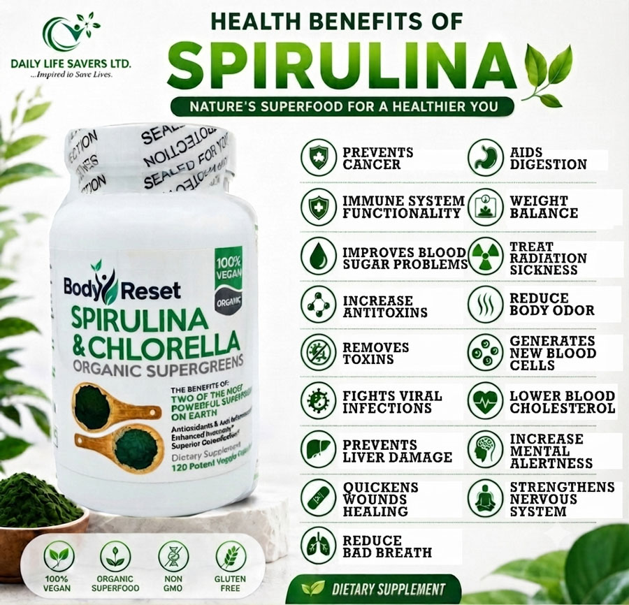 Spirulina & Chlorella